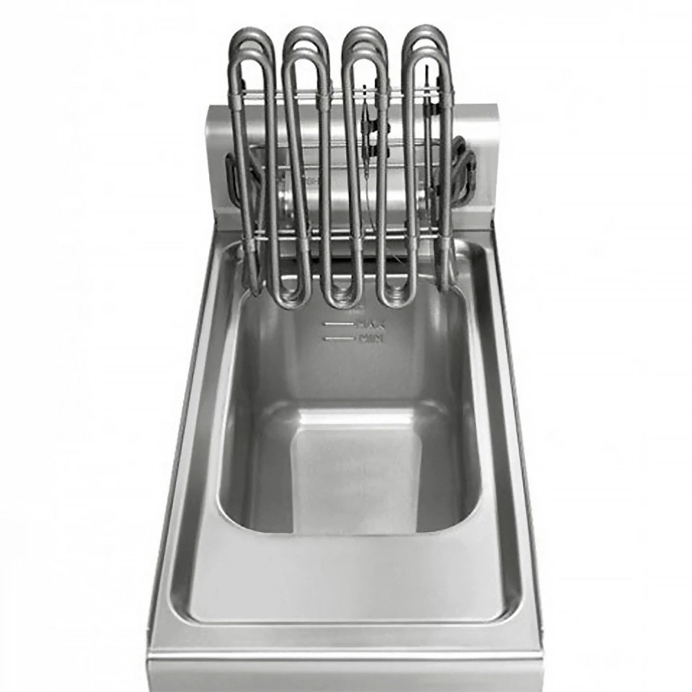 Elektrická dvojitá fritéza 10+10L se základním podstavcem