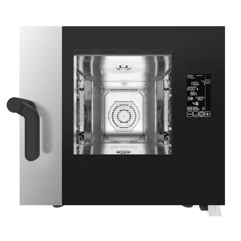 Elektrický kombinovaný konvektomat - digitální - LCD displej - 5x GN 1/1