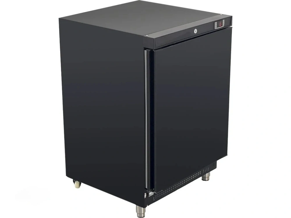 Černá lednice 200 litrů