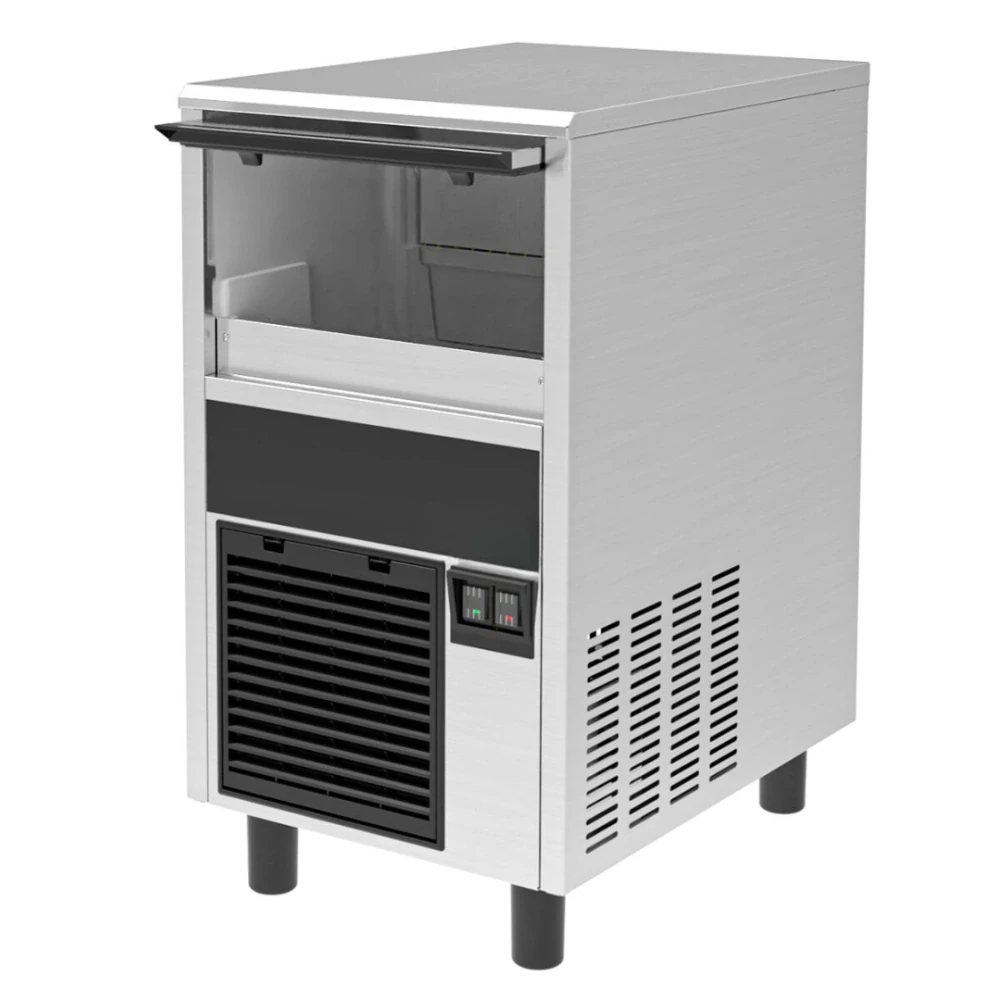 Výrobník kostek ledu - Válec - 26 kg/24h - vč. vypouštěcího čerpadla