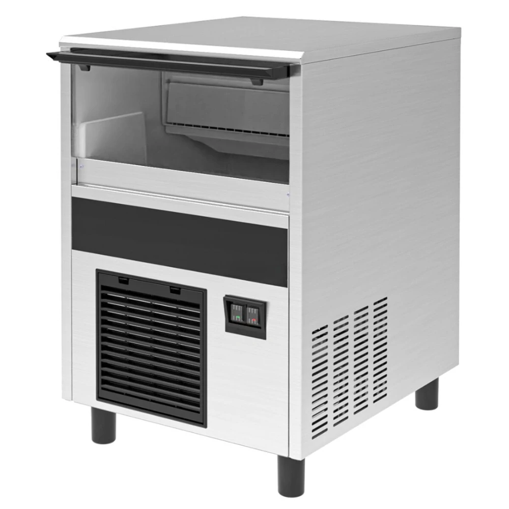 Výrobník kostek ledu - Válec - 32 kg/24h - vč. vypouštěcího čerpadla