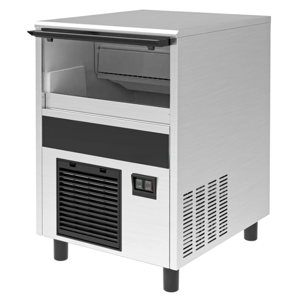 Výrobník kostek ledu - Válec - 37 kg/24h - vč. vypouštěcího čerpadla