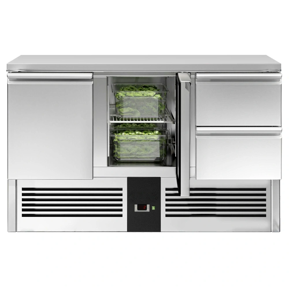 Chladicí stůl PREMIUM - 1370x700 mm - 2 dveře