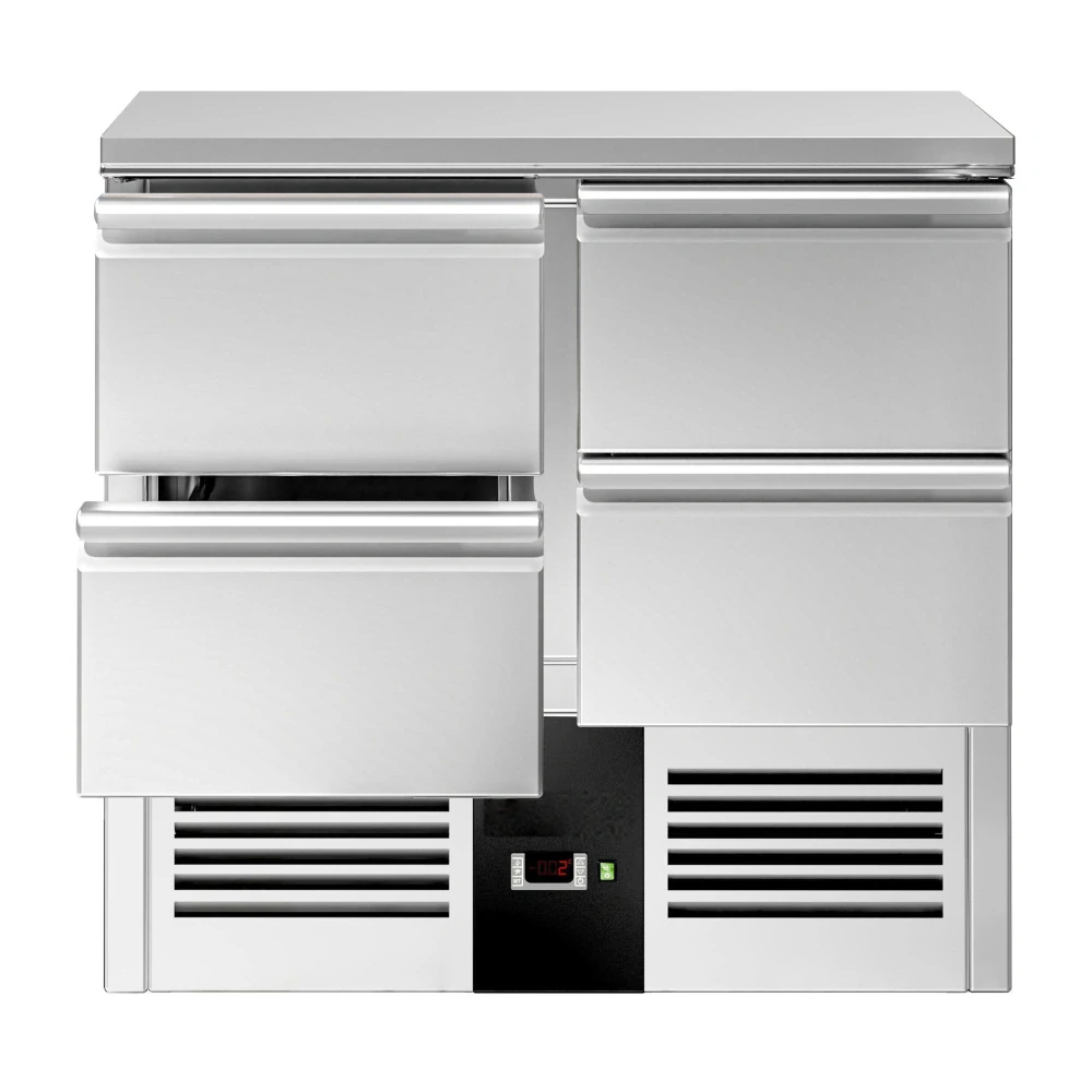 Chladicí stůl PREMIUM - 900x700 mm - se 4 zásuvkami