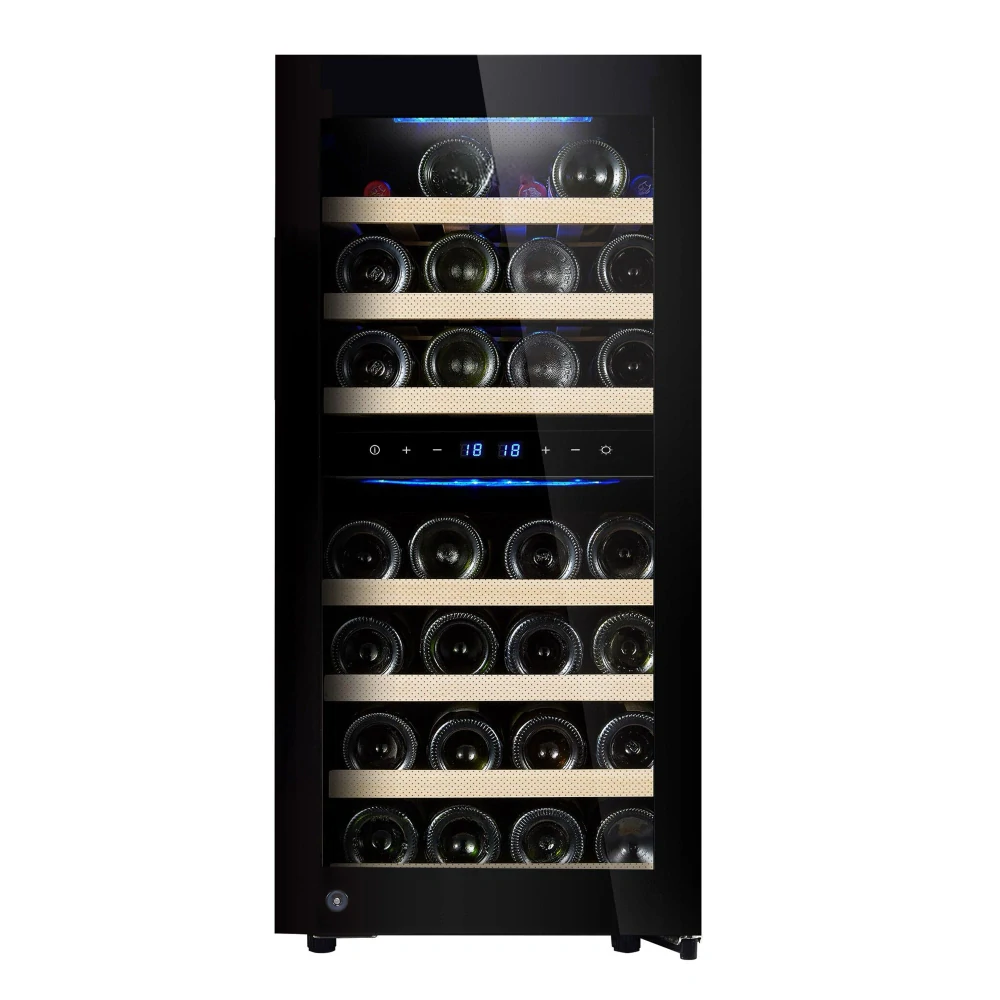 Vinotéka / Chladnička na víno - 2 klimatické zóny - 100 l - max. 33 lahví