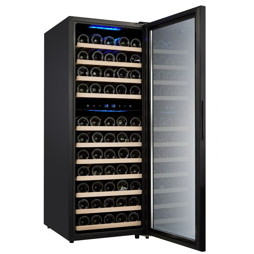 Vinotéka / Chladnička na víno - 2 klimatické zóny - 200 l - max. 73 lahví