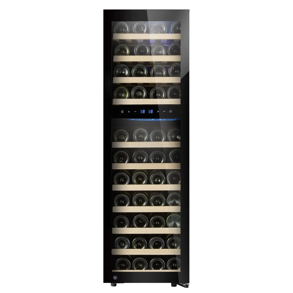 Vinotéka / Chladnička na víno - 2 klimatické zóny - 160 l - max. 53 lahví