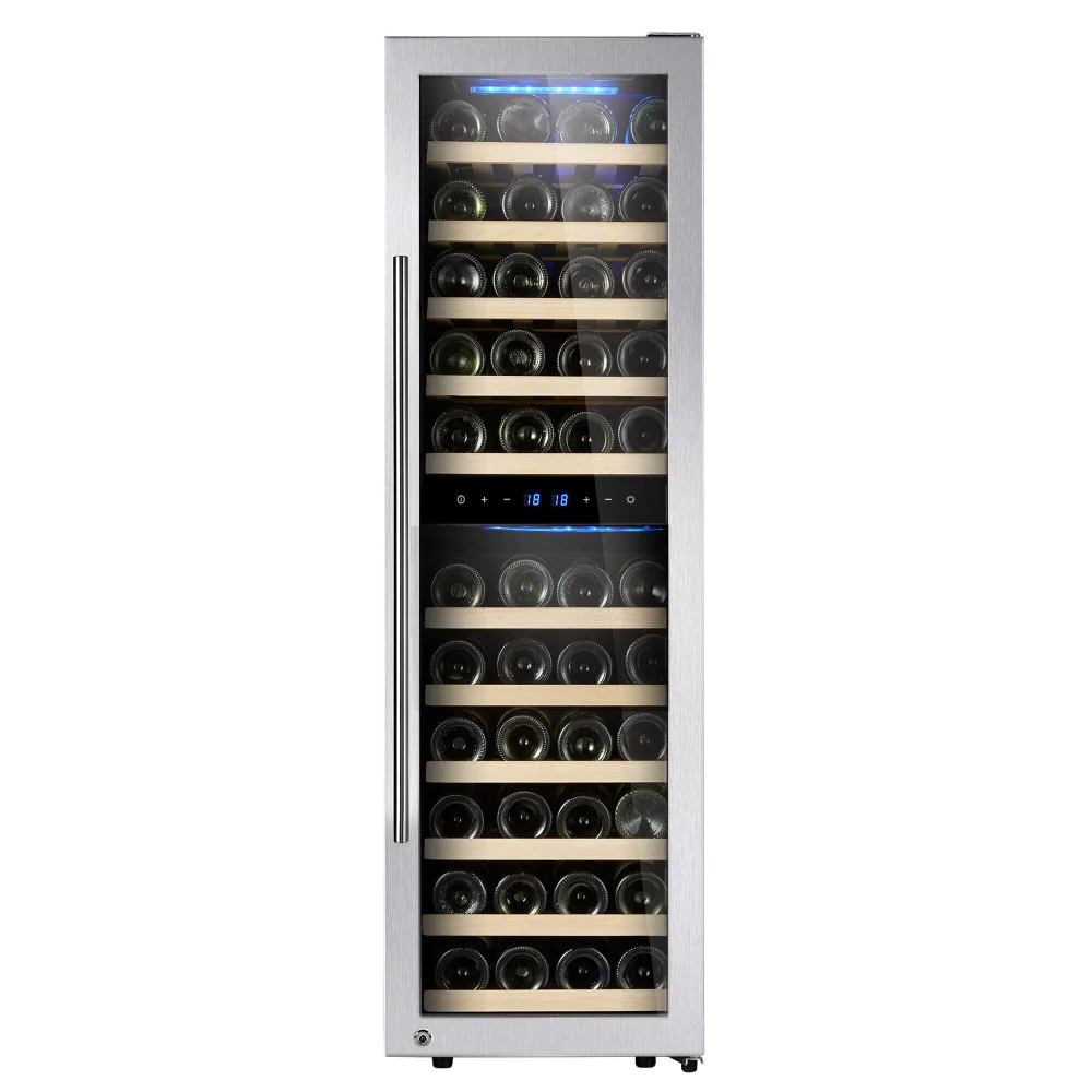 Vinotéka / Chladnička na víno - 2 klimatické zóny - 160 l - max. 53 lahví