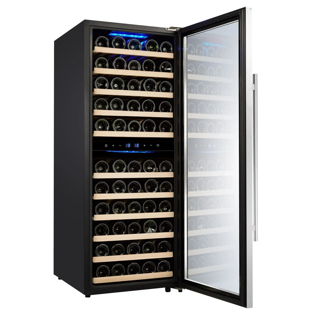 Vinotéka / Chladnička na víno - 2 klimatické zóny - 200 l - max. 73 lahví