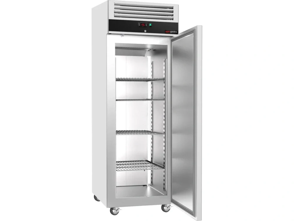 Nerezová mrazicí skříň ECO - 400 L - s 1 dveřmi
