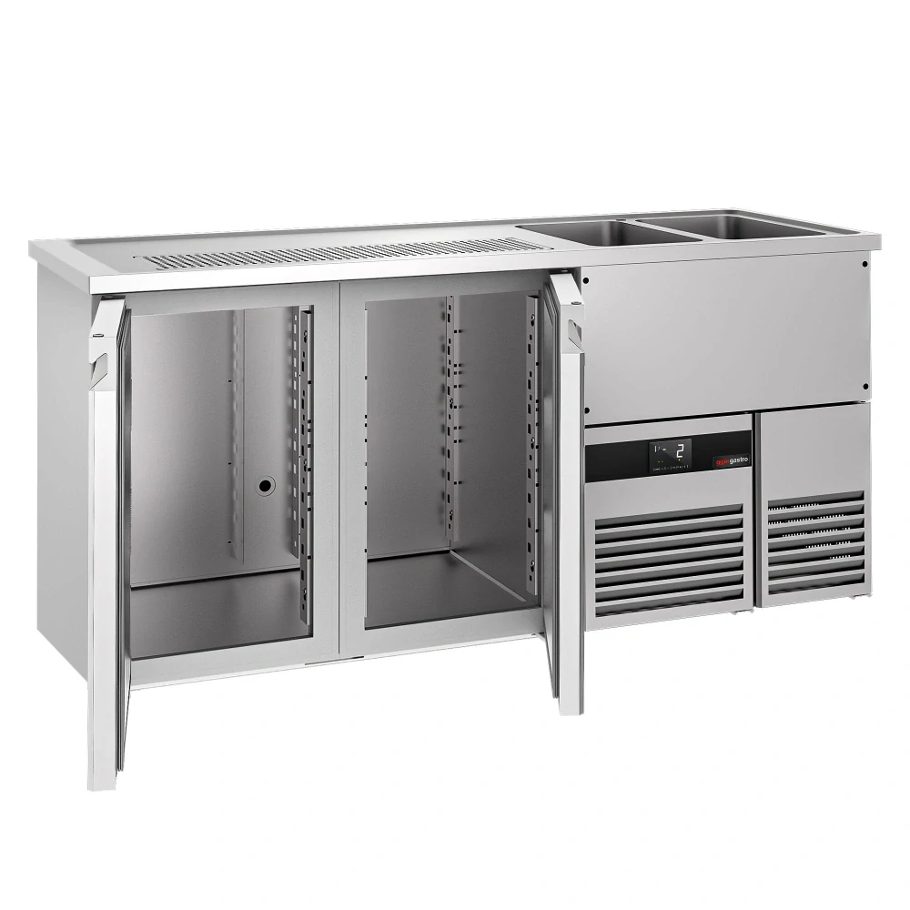 Výčepní pult PREMIUM - 1950x700 mm - 2 dveře
