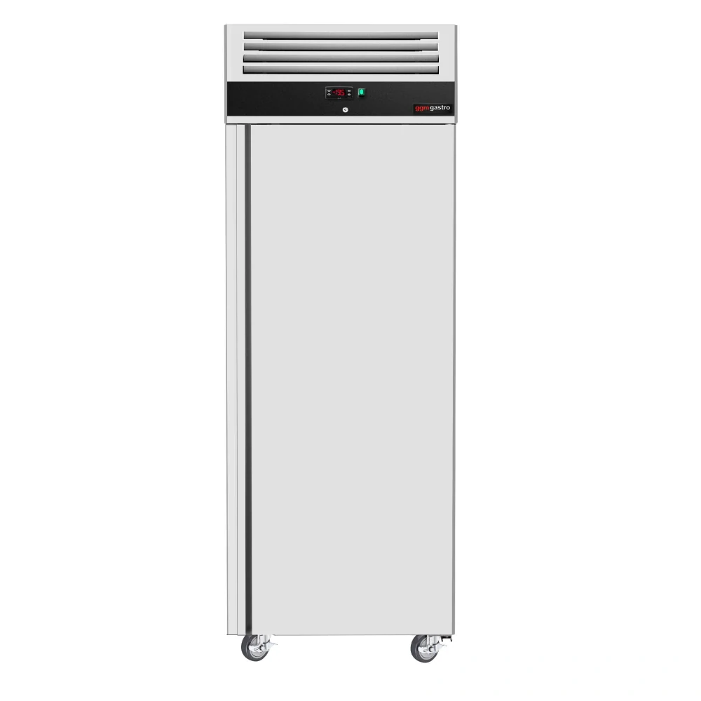 Nerezová mrazicí skříň ECO - GN 2/1 - 700 L - Se 1 prosklenými dveřmi
