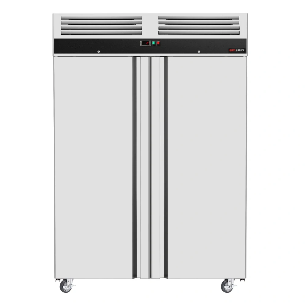 Nerezová mrazicí skříň ECO - 1200 L - se 2 dveřmi