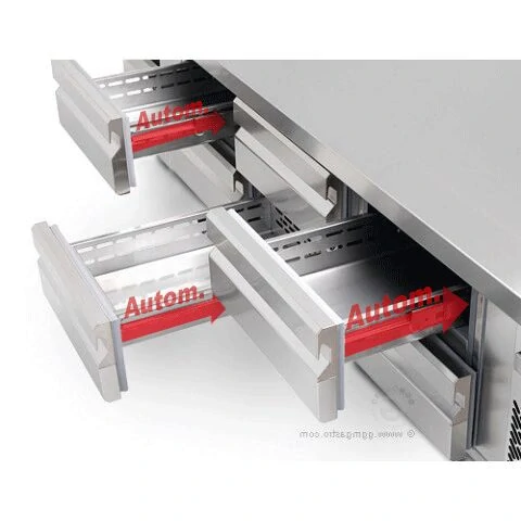 Chladicí podstavba PREMIUM PLUS - 2400 mm - 435 L - 8 zásuvek