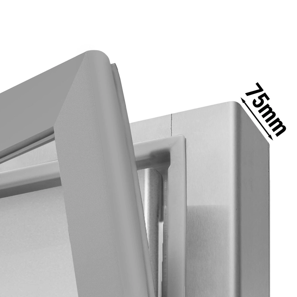 Nerezová pekárenský mrazák PREMIUM - EN 600x800 - 858 L - s 1 dveřmi