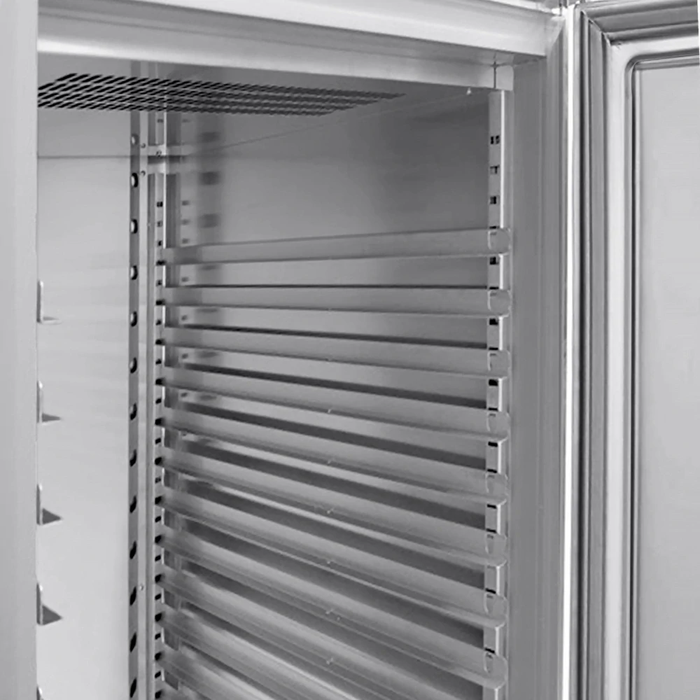 Pekařská nerezová lednice Premium Plus - EN 600x400 - 785 L - 796x960 mm - s 1 dveřmi