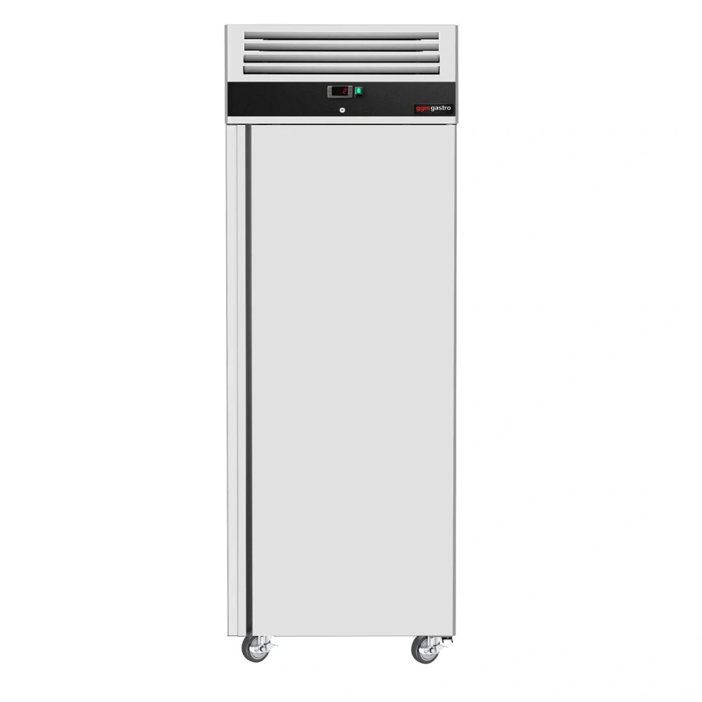 Nerezová skladovací lednice ECO - GN 2/1 - 650 L - s 1 dveřmi
