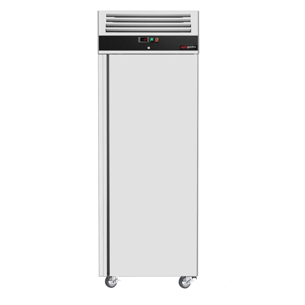 Nerezová mrazicí skříň ECO - GN 2/1 - 650l - s 1 dveřmi