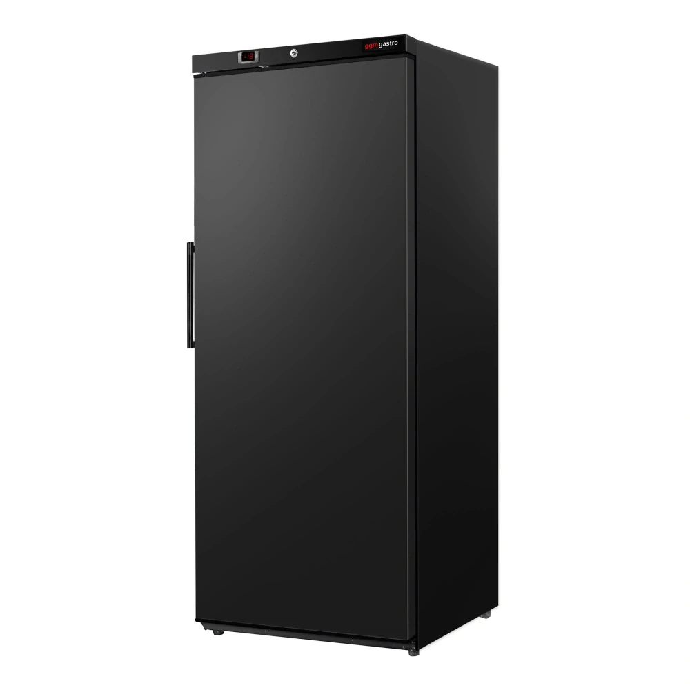 Nerezová mrazicí skříň ECO - 400 l - s 1 dveřmi - černá