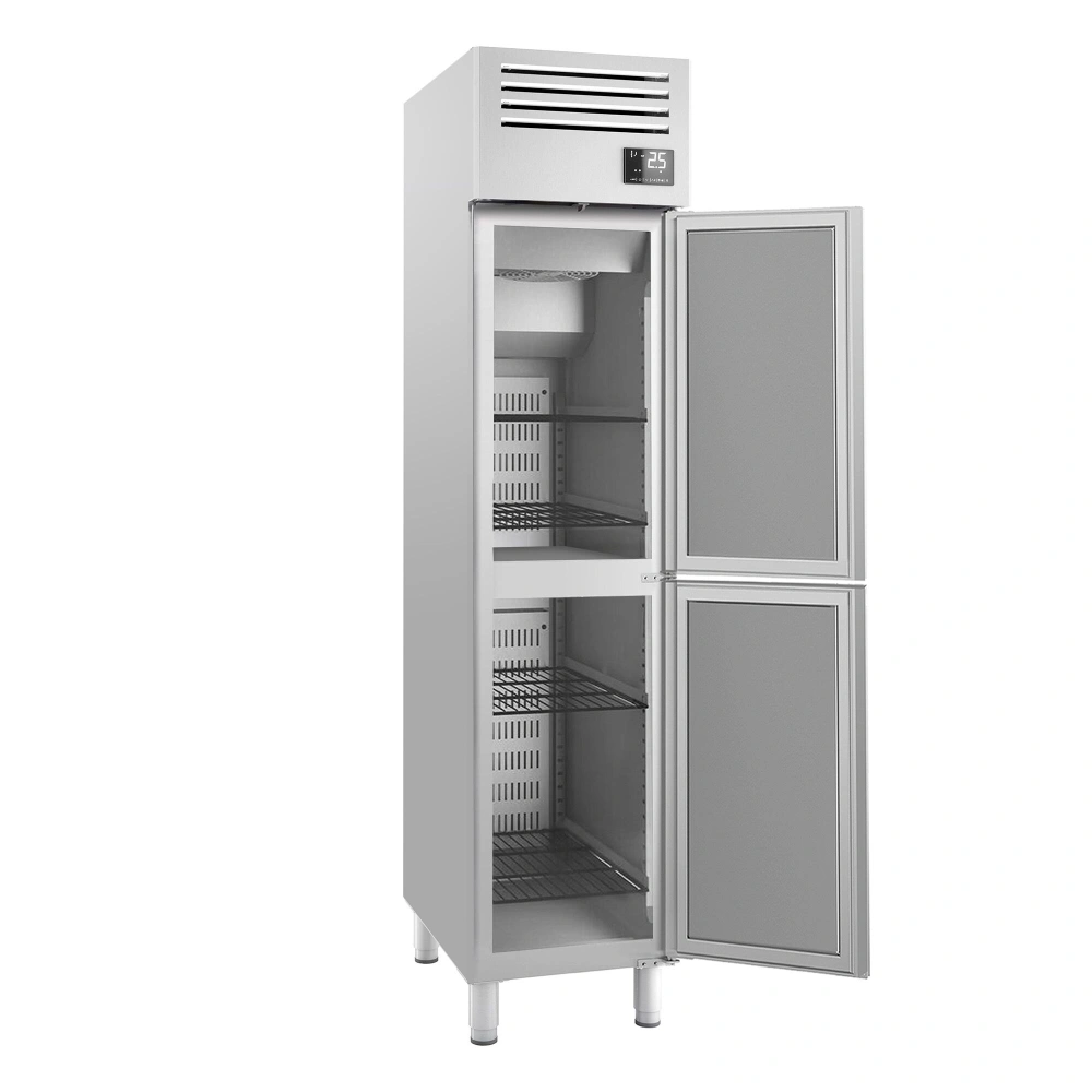 Nerezová chladicí skříň PREMIUM PLUS - GN 1/1 - 325 L - Se 2 dveřmi