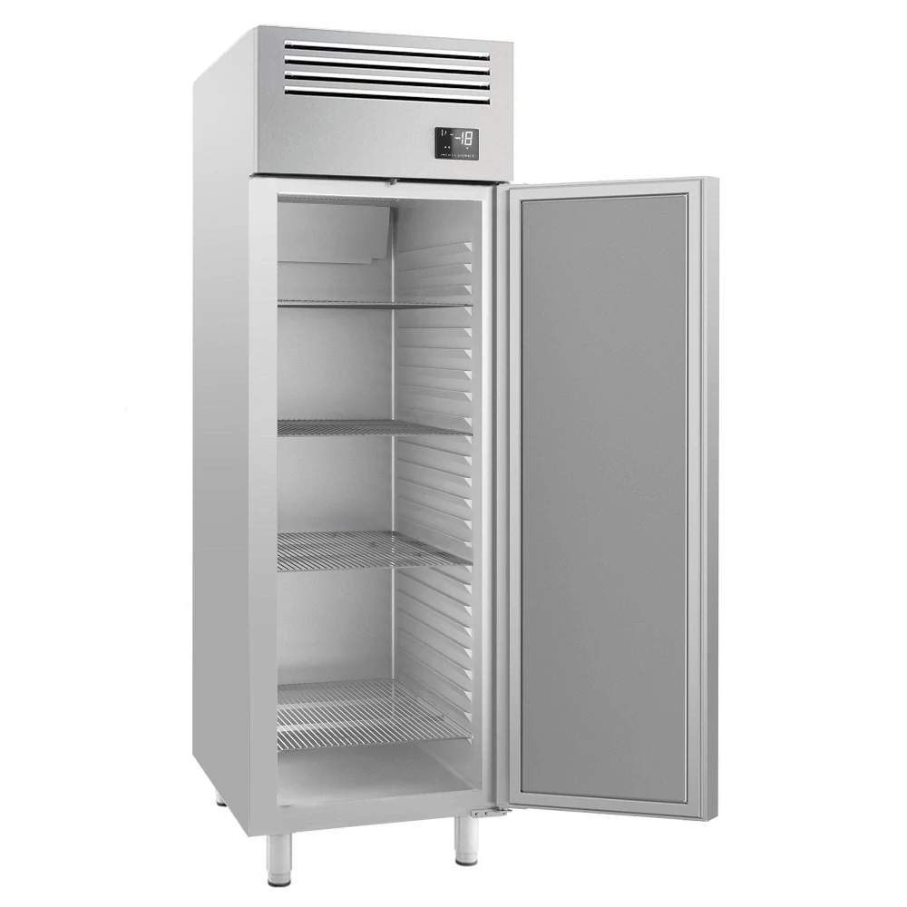 Nerezová mrazicí skříň PREMIUM PLUS - GN 2/1 - 560 l - až -18 °C až -1 °C - s 1 dveře