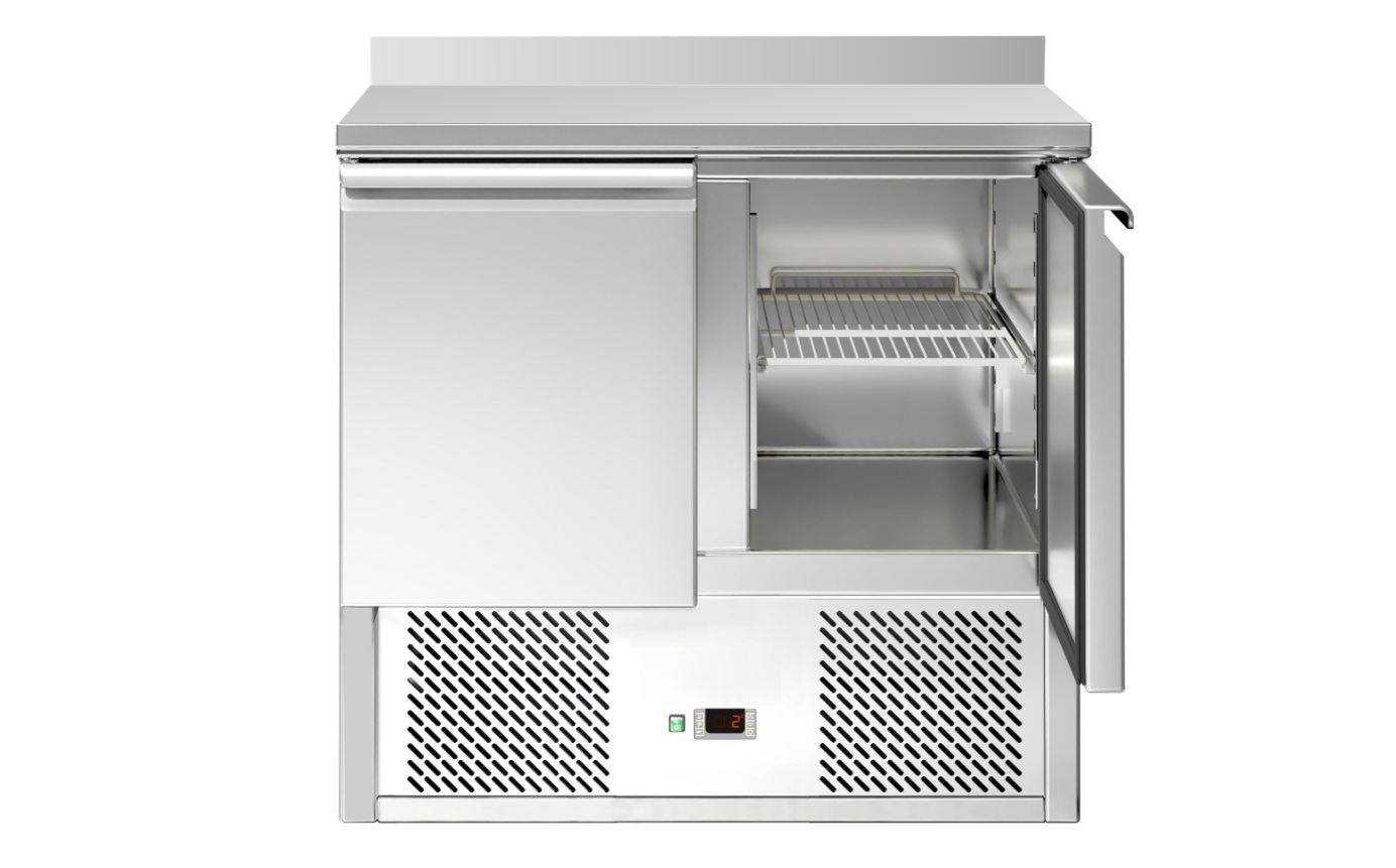 Chladicí stůl 90x70x97,6cm s 2 dveřmi