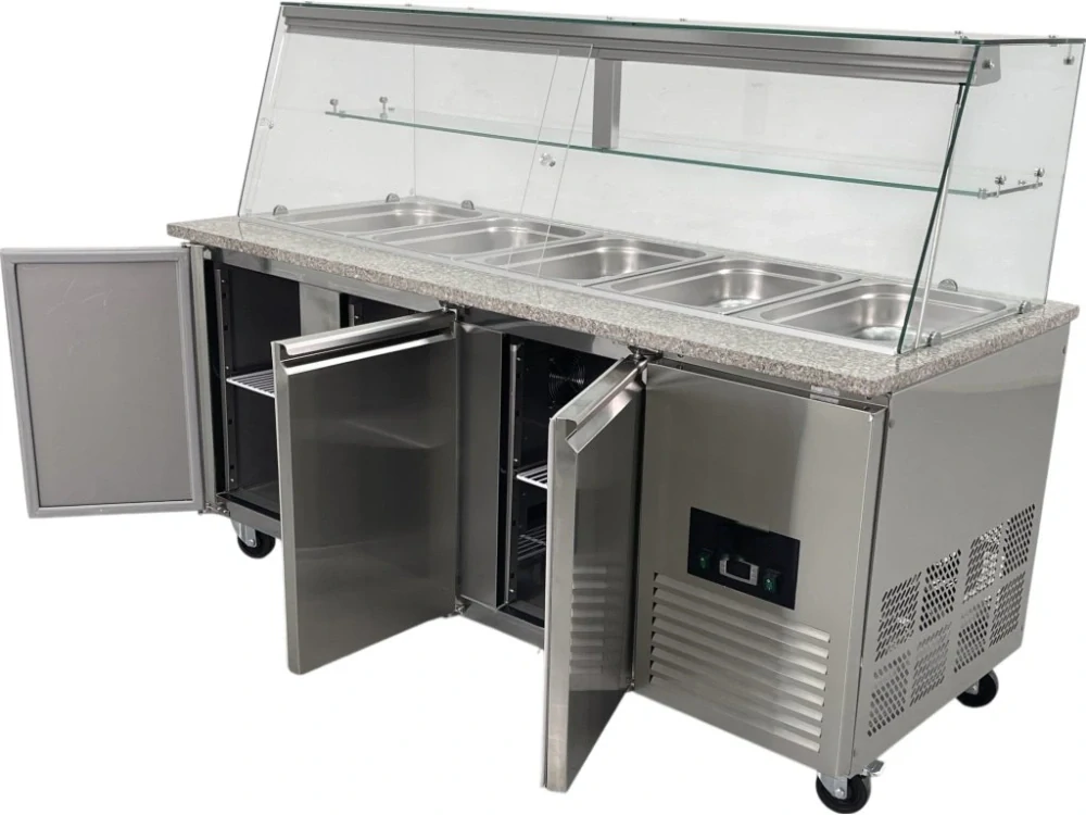 Chladicí stůl 1880 × 820 × 1375 mm 