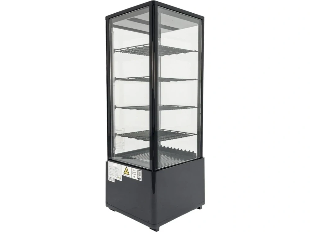 Chladicí vitrína - 98 litrů - Černá