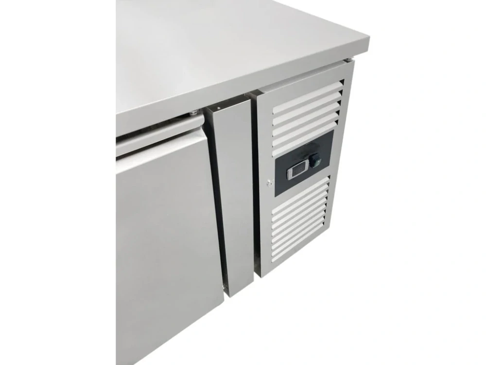 Chladicí stůl s lemem - 4 šuplíky a 1 dvířky vpravo