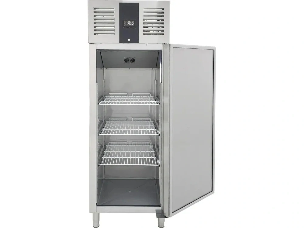 Chladící skříň Premium – 415 l - 1 dveře - nerezová