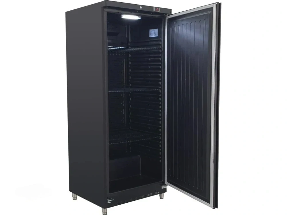 Chladicí skříň - 600 l - s 1 dveřmi - černá