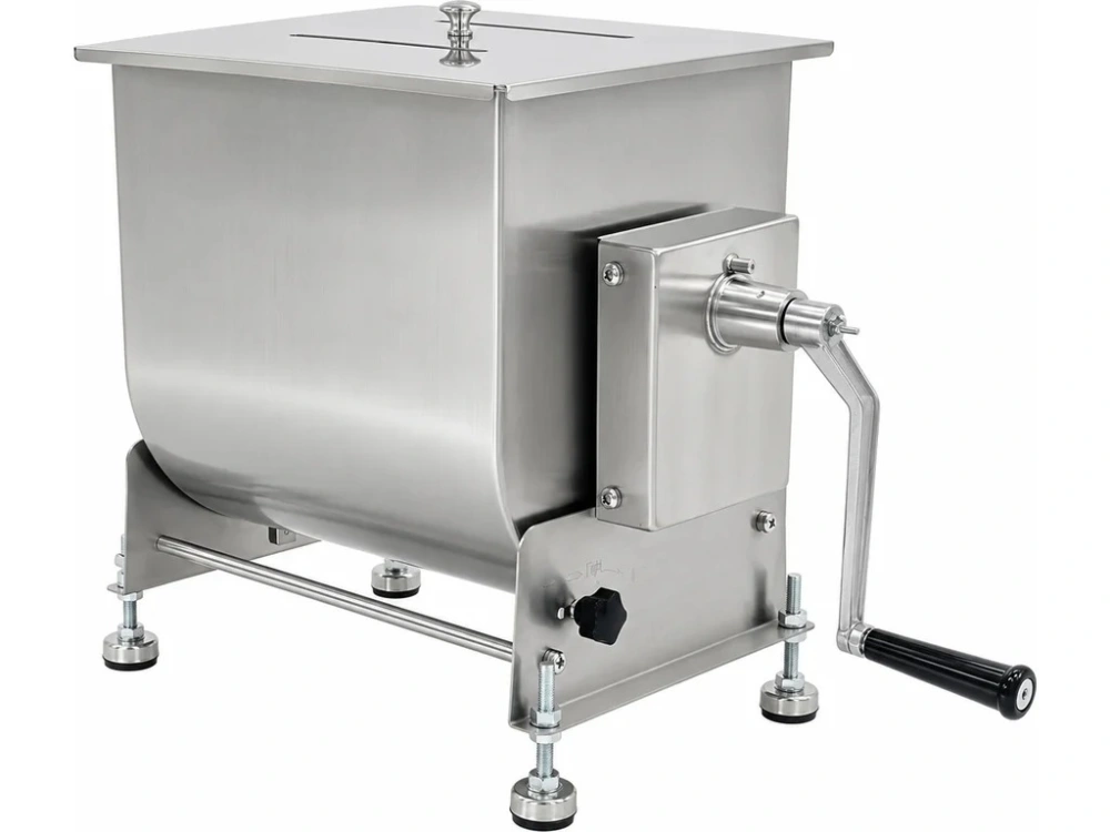 Elektrická míchačka na maso - 20 l - s výklopnou nádobou a elektrickým motorem