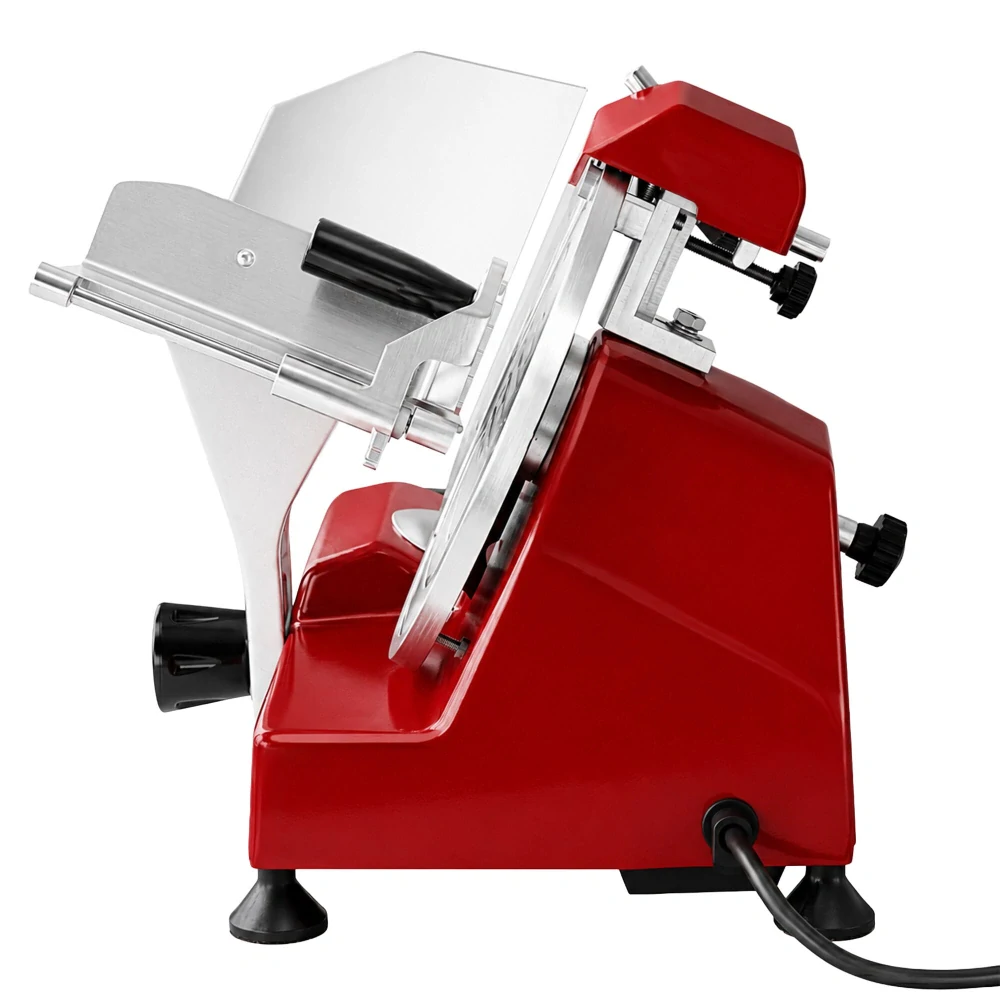 Nářezový stroj – 150 W – nůž: Ø 250 mm – červený