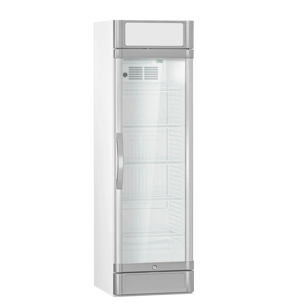 Lednice na nápoje - 347L - 1 skleněné dveře & reklamní displej