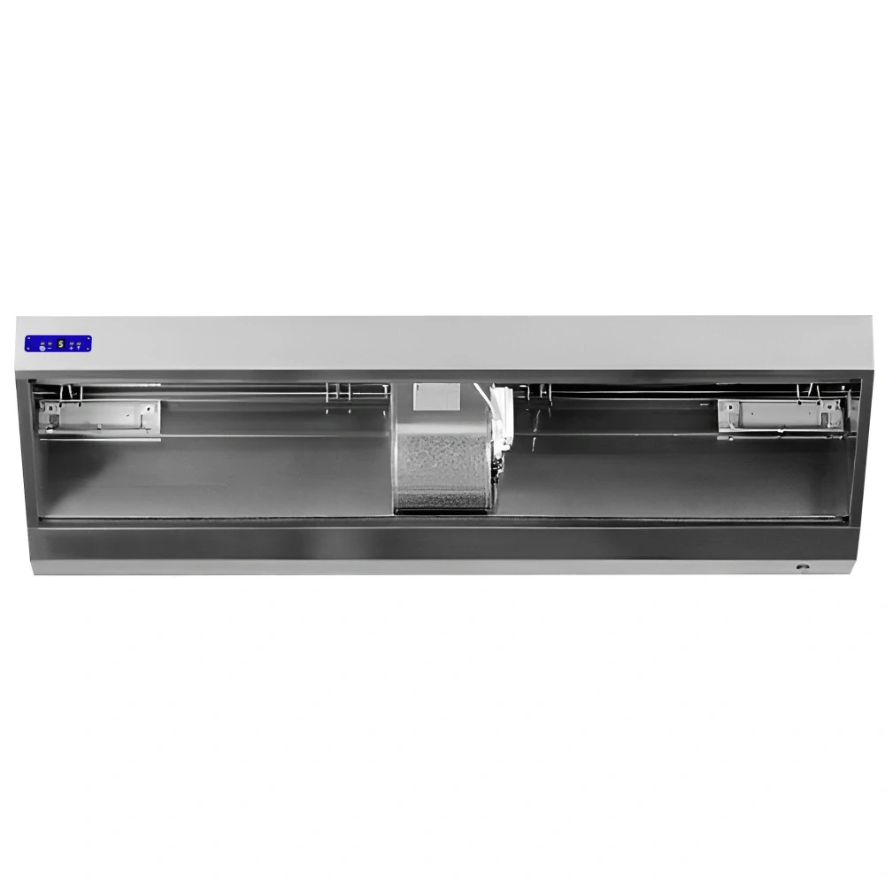 Nástěnná digestoř 2,5 m - s motorem, regulátorem, filtrem a svítidlem