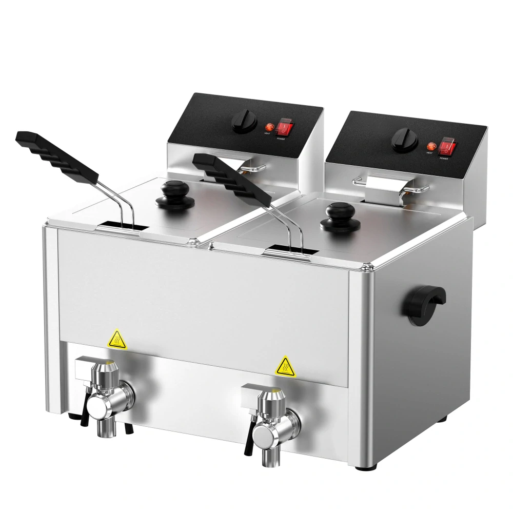 Fritéza 8+8L - 6,5 kW