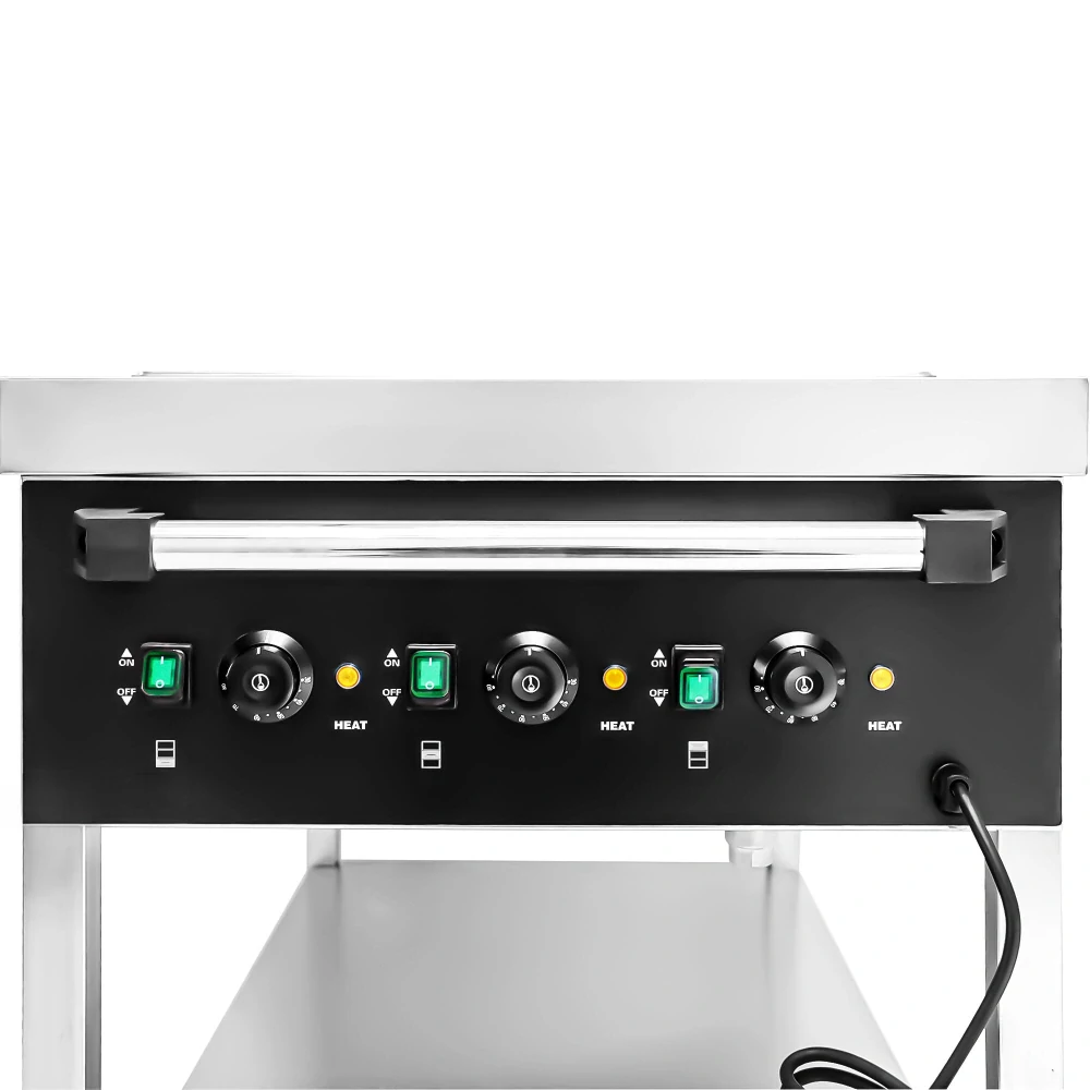 Termo vozík Bainmarie - 3x GN 1/1 - samostatně ohřevný