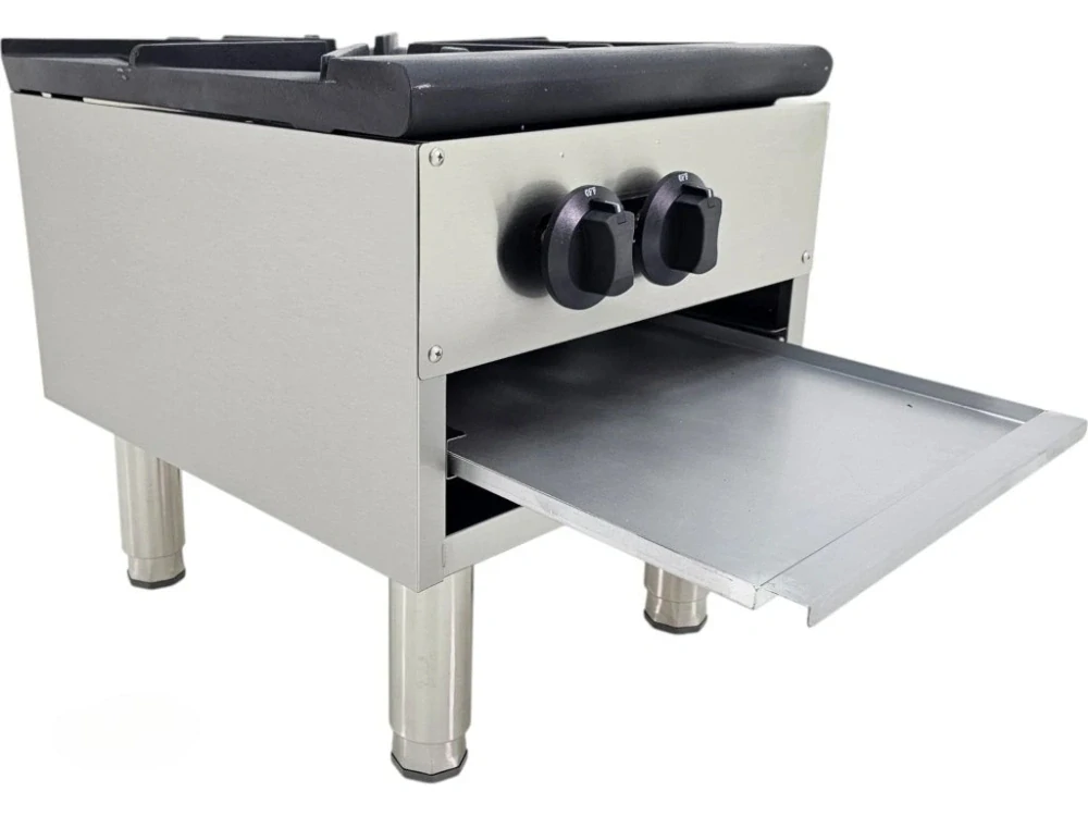 Plynový stolička – 2 hořáky / 1 varná zóna, 24 kW