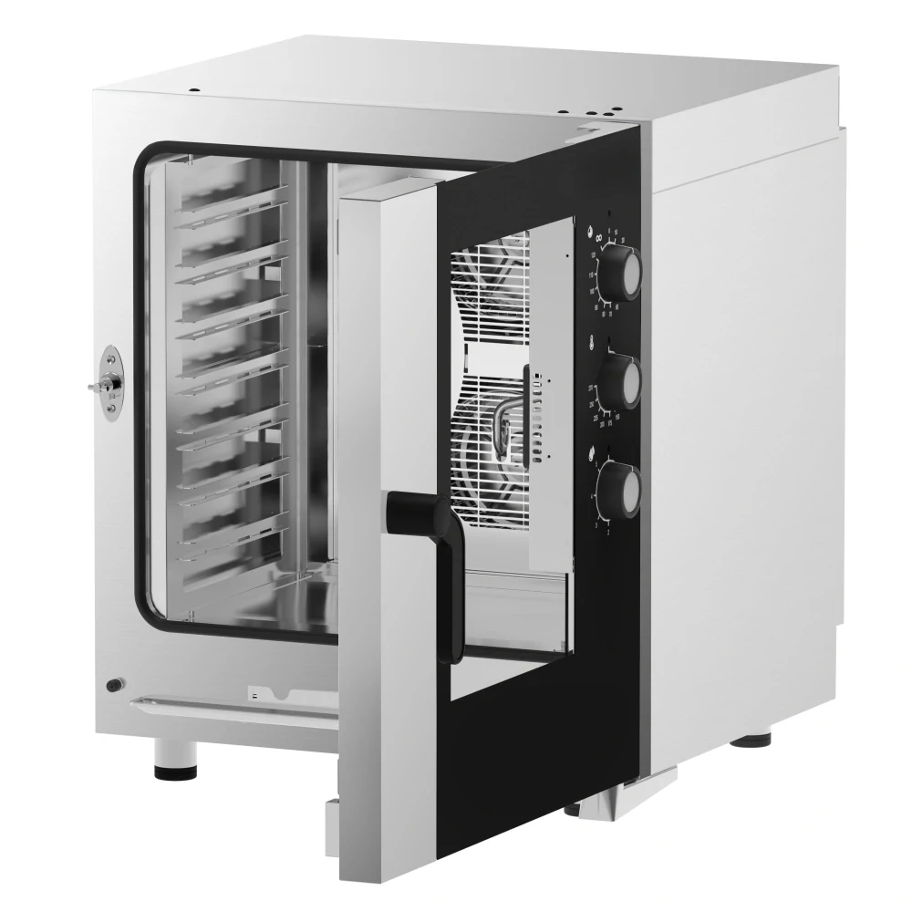 Elektrický kombinovaný konvektomat - manuální - 7x GN 1/1