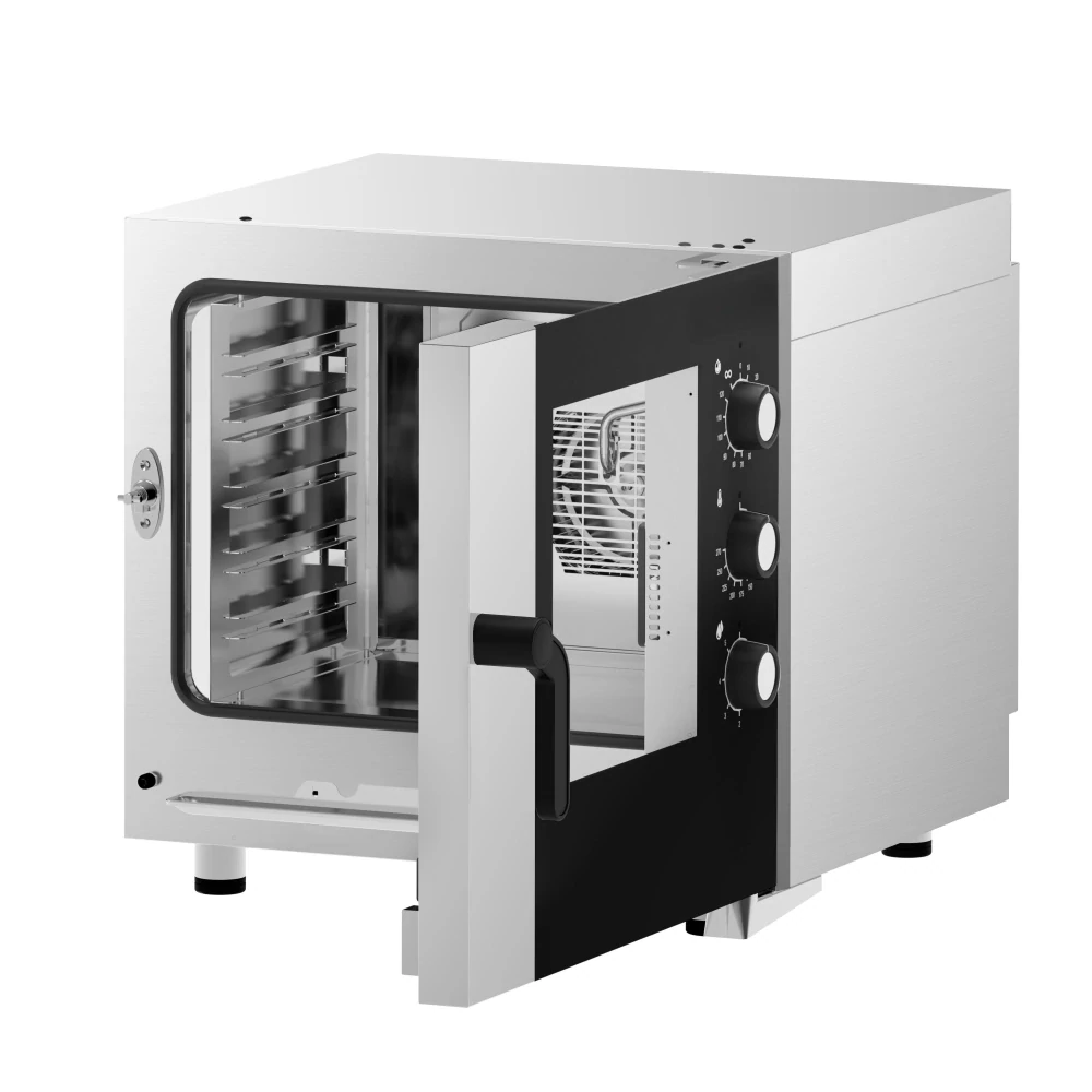 Elektrický kombinovaný konvektomat - manuální - 5x GN 1/1