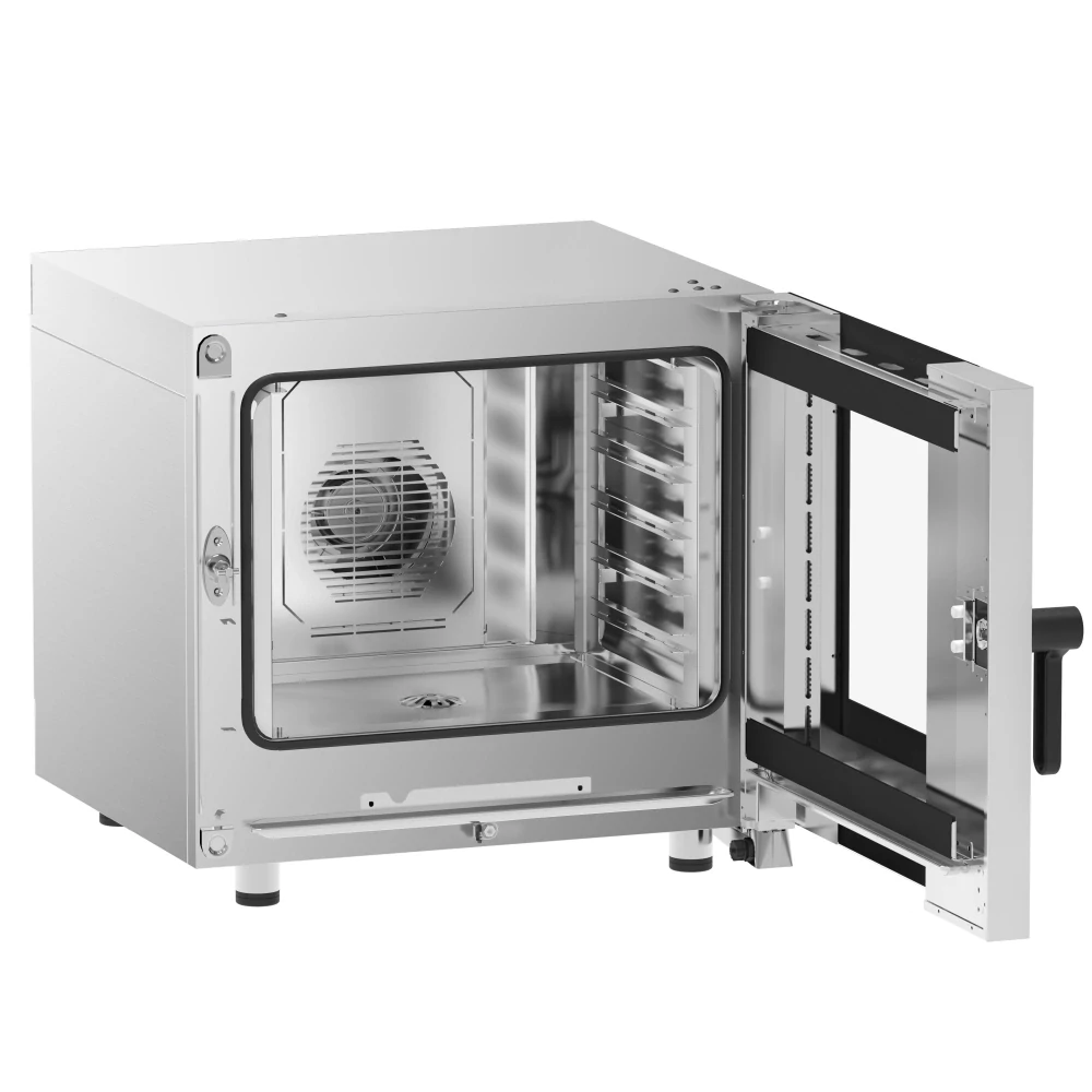 Elektrický kombinovaný konvektomat - digitální - LCD displej - 5x GN 1/1