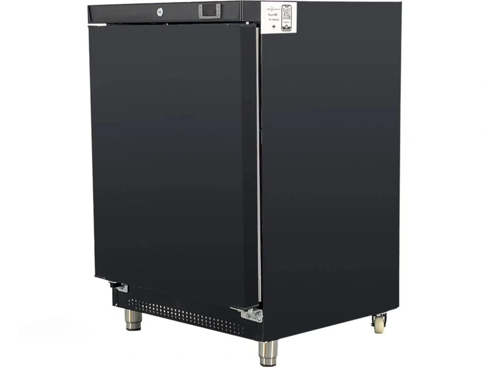 Černá lednice 200 litrů