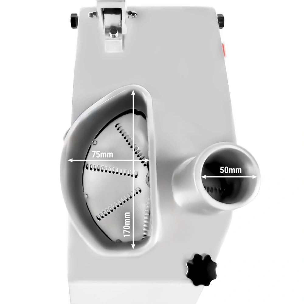 Kráječ zeleniny - 550 W - vč. 5 řezných/strouhacích kotoučů