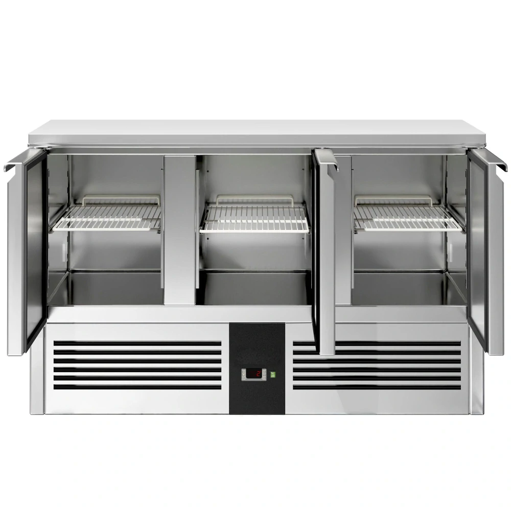 Chladicí stůl PREMIUM - 1370x700 mm - 3 dveře