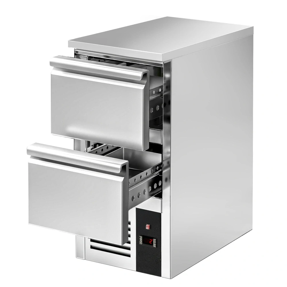 Chladicí stůl PREMIUM - 450x700 mm - se 2 zásuvkami