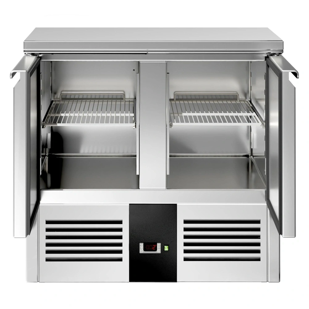 Chladicí stůl PREMIUM - 903x700x876 mm - 240 l - s 2 dveřmi
