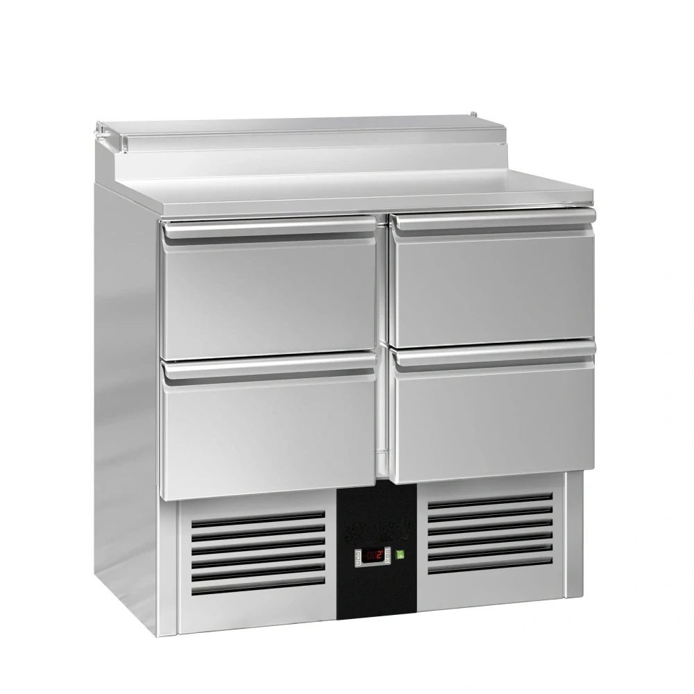 Přípravný stůl Mini PREMIUM - 900x700 mm - 4 zásuvky - pro 5× GN 1/6
