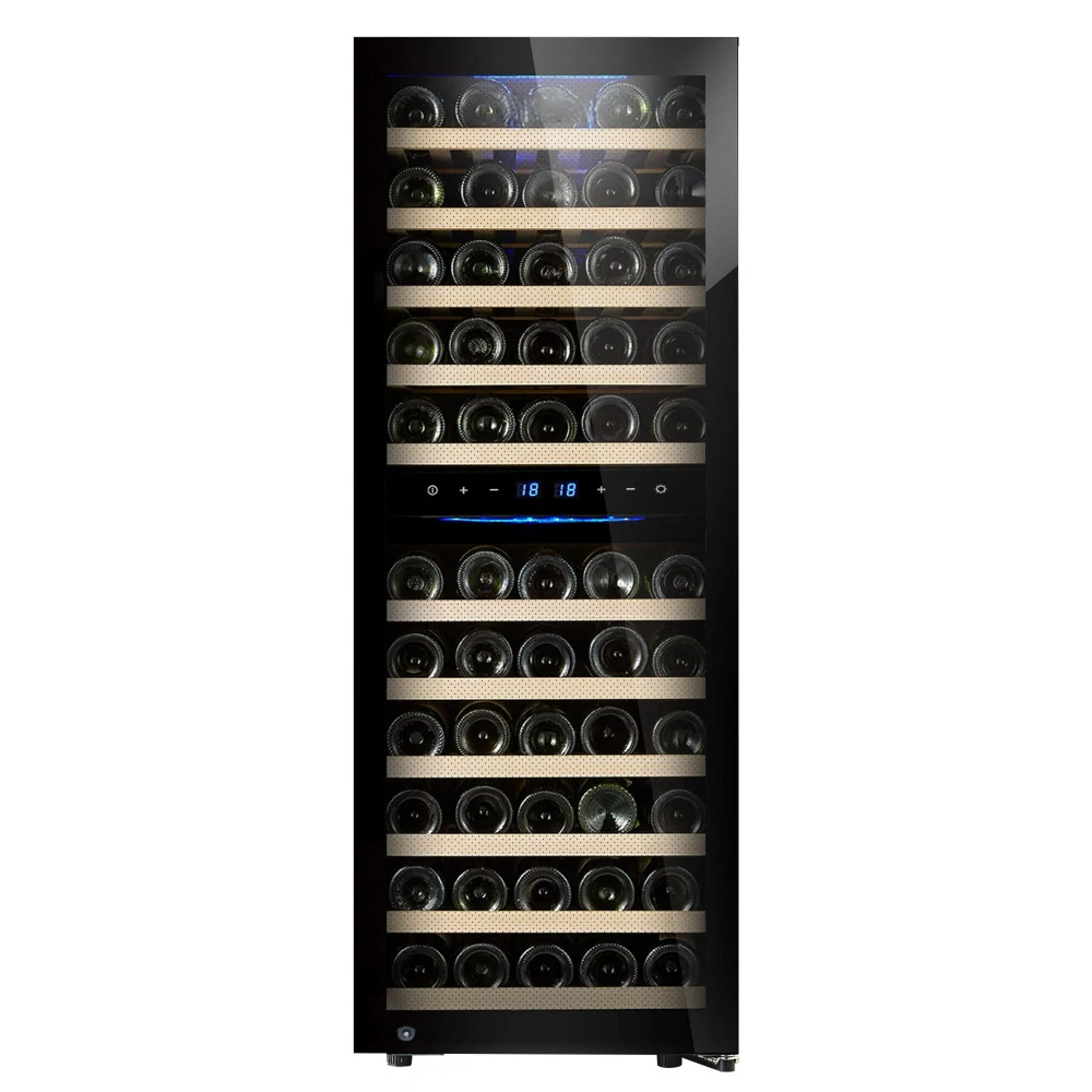Vinotéka / Chladnička na víno - 2 klimatické zóny - 200 l - max. 73 lahví