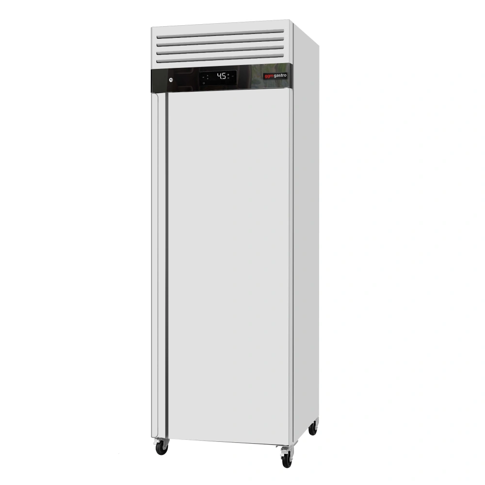 Nerezová chladicí skří ECO - 600L - s 1 dveřmi - vnitřní strana dveří z plastu