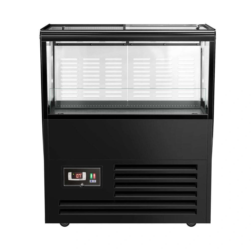 Chladicí ostrov na nápoje - 730x450 mm - 69 l - Se 2 posuvnými skleněnými víky